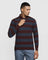 Polo Wine Striped T Shirt - Robert