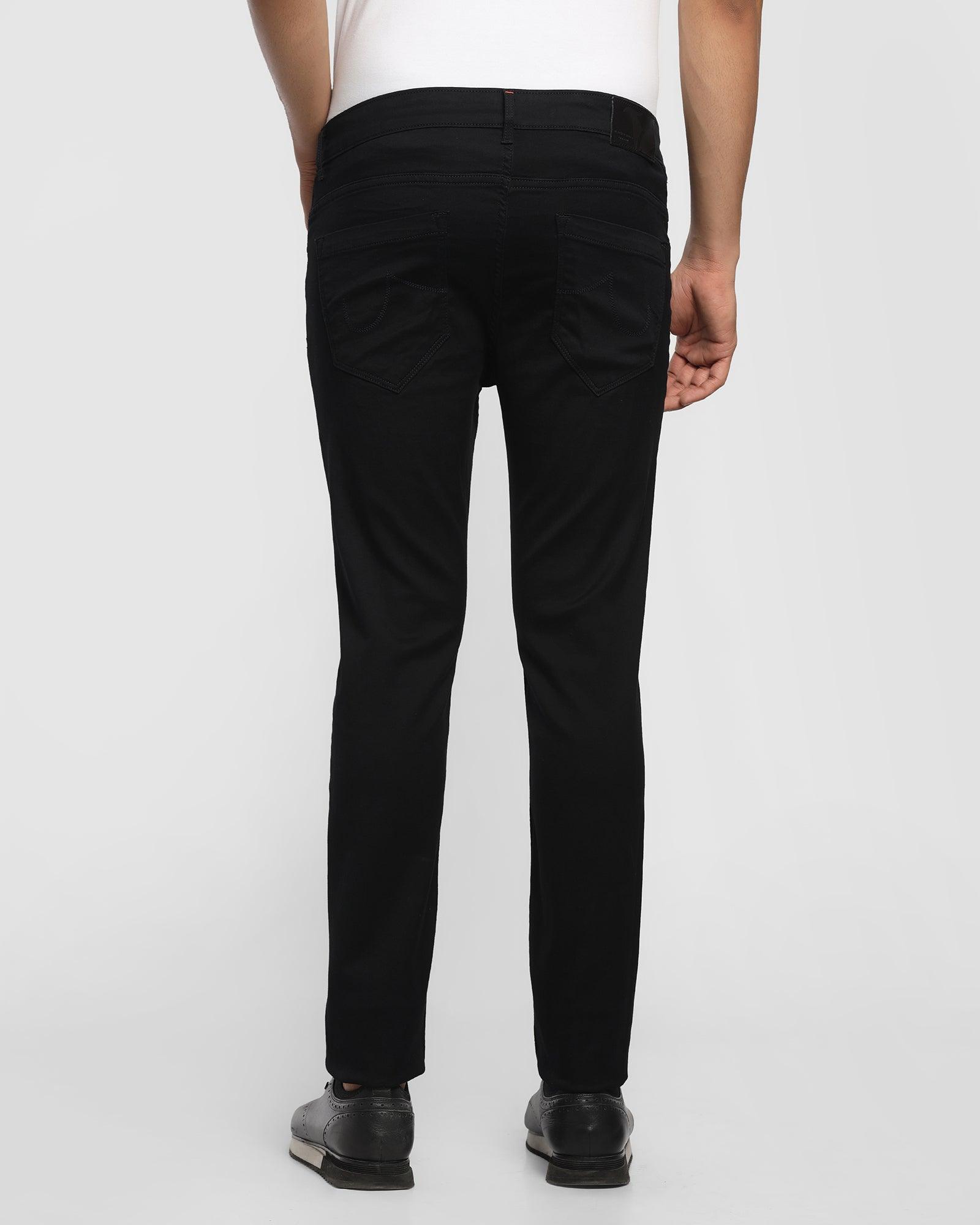 Super Flex Slim Yonk Fit Black Jeans - Dell