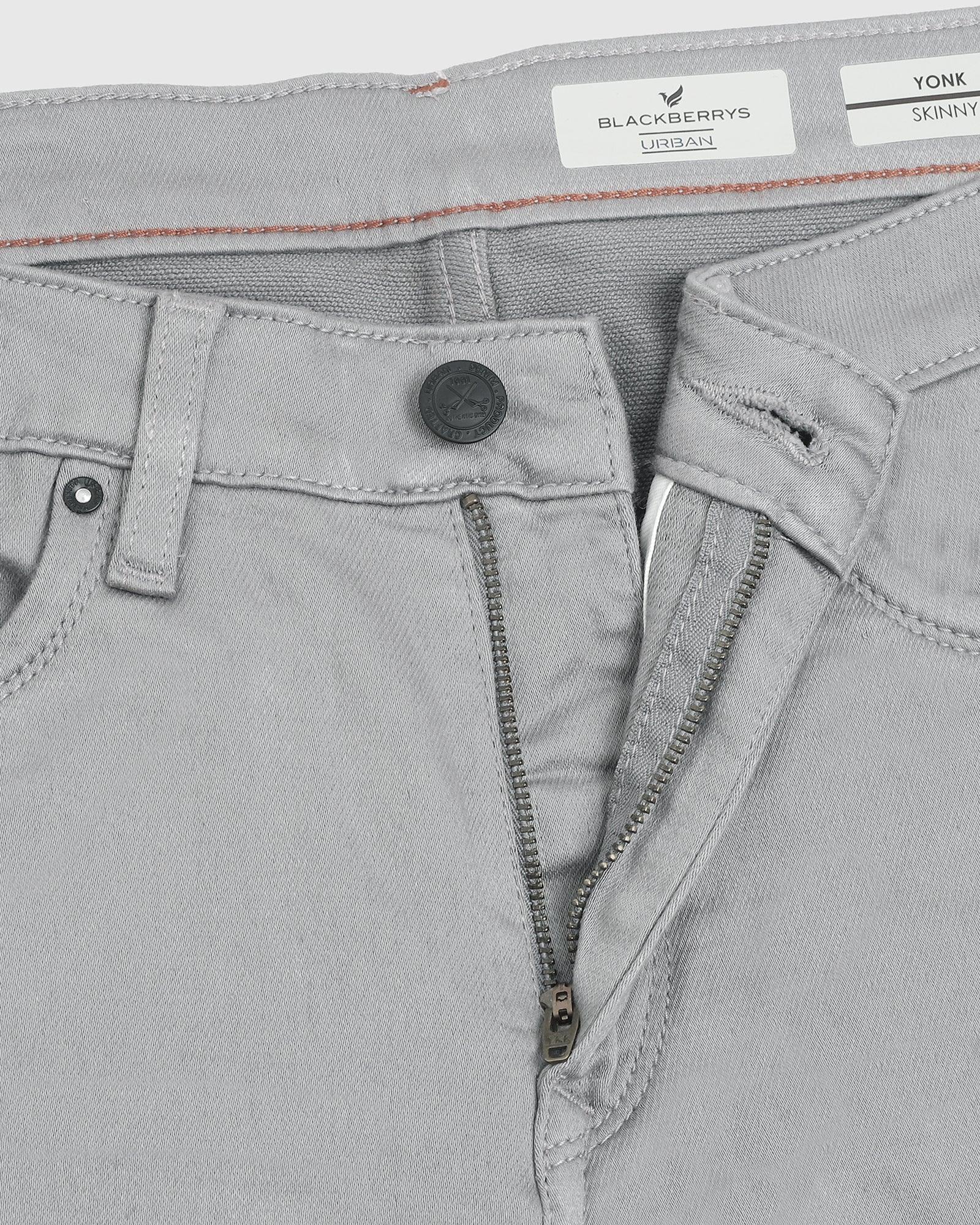 Killer light grey ankle fit jeans - G3-MJE4565 | G3fashion.com