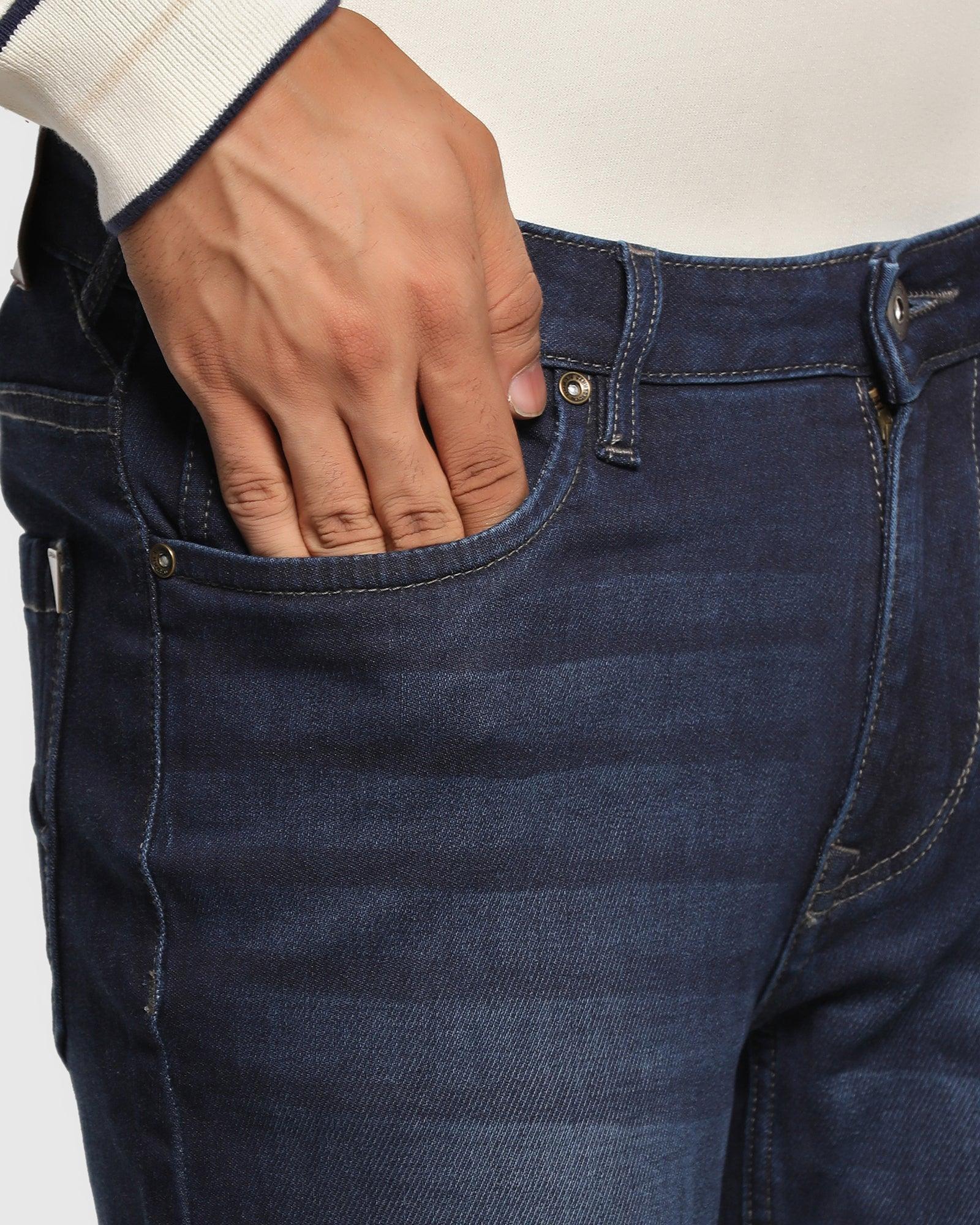 Slim Comfort Buff Fit Indigo Jeans - Luka