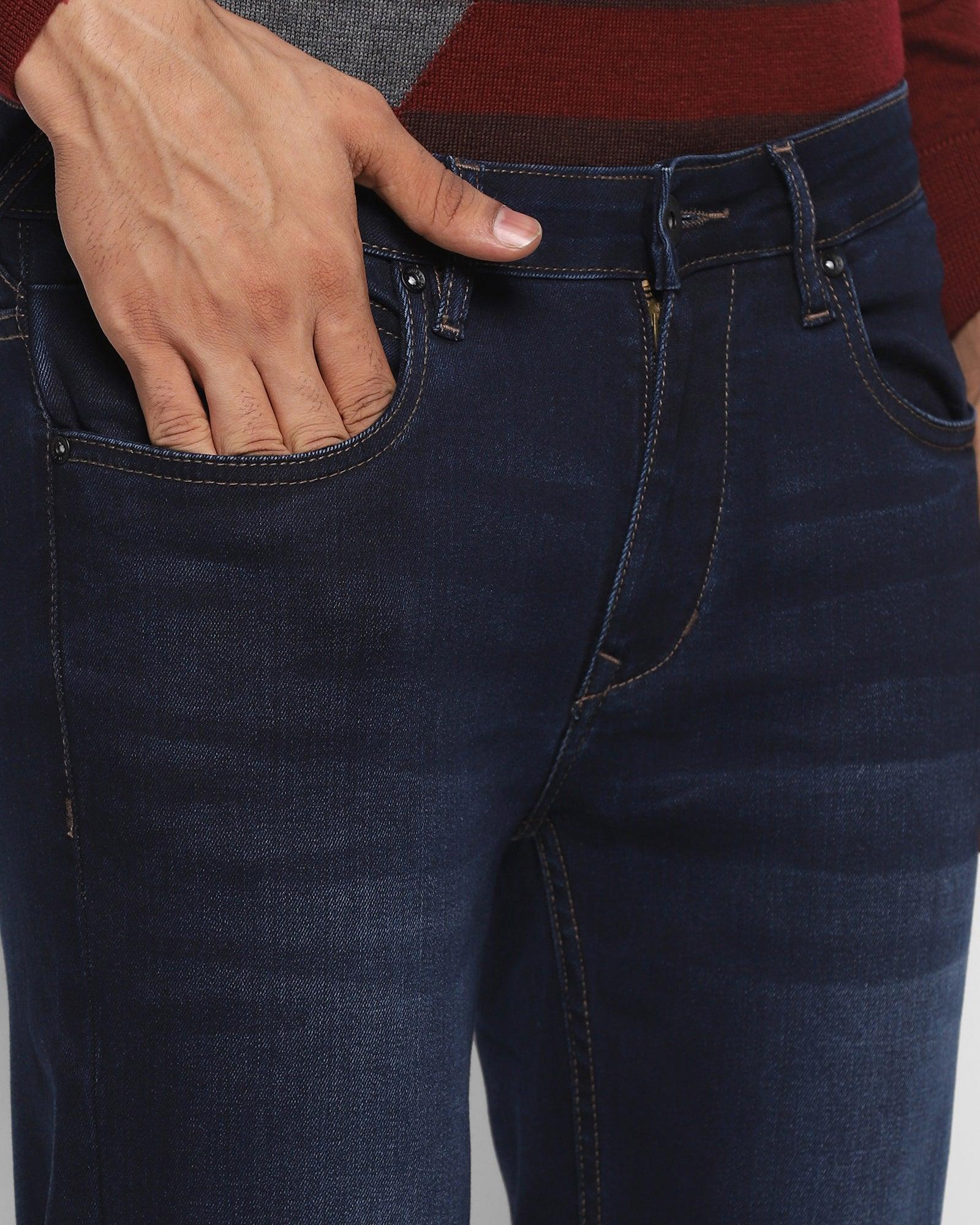 Super Flex Skinny Cropped Fiji Fit Indigo Jeans - Dago