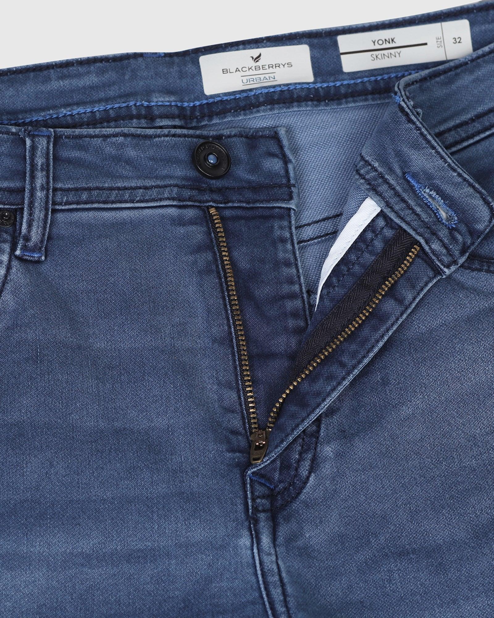 Slim Yonk Fit Indigo Jeans Cone