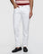 Bleed Zero Slim Yonk Fit White Jeans - Abto