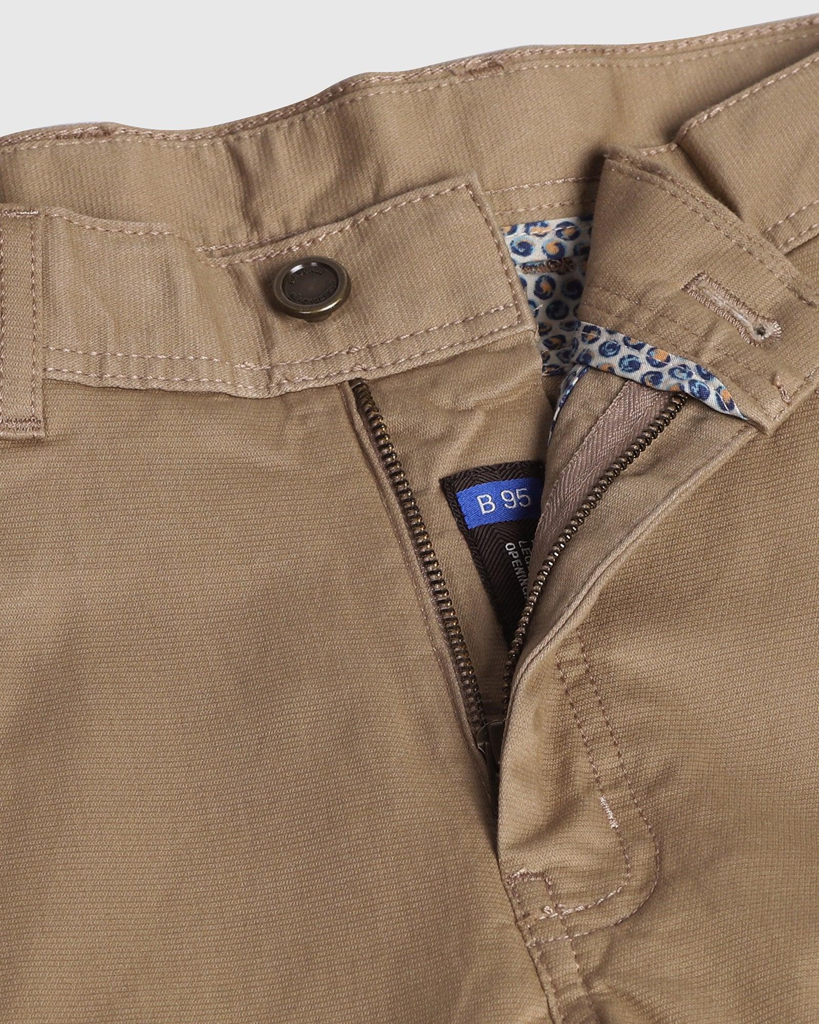 B5P Casual Khaki Textured Khakis - Seg