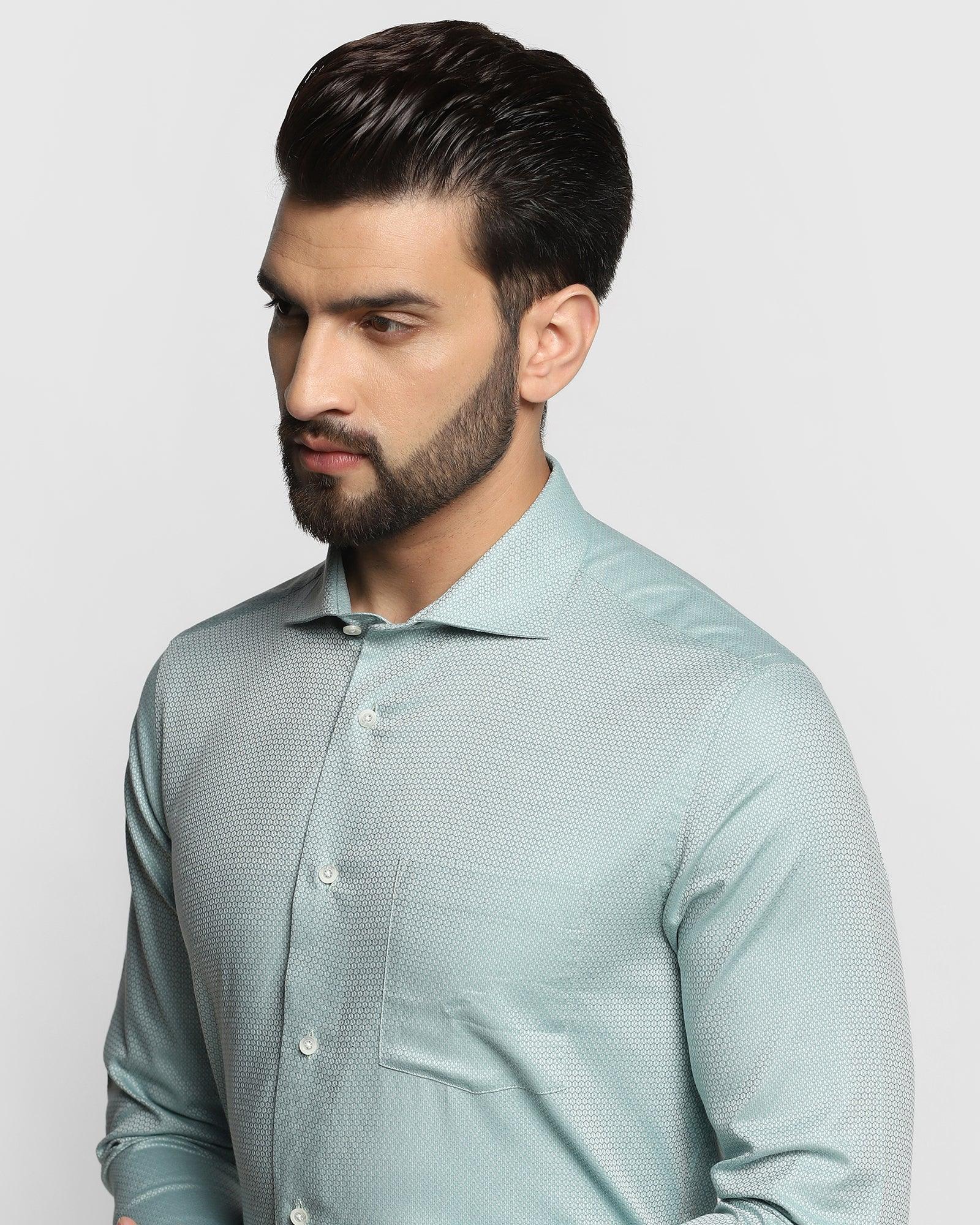 Formal Mint Textured Shirt - Hurd