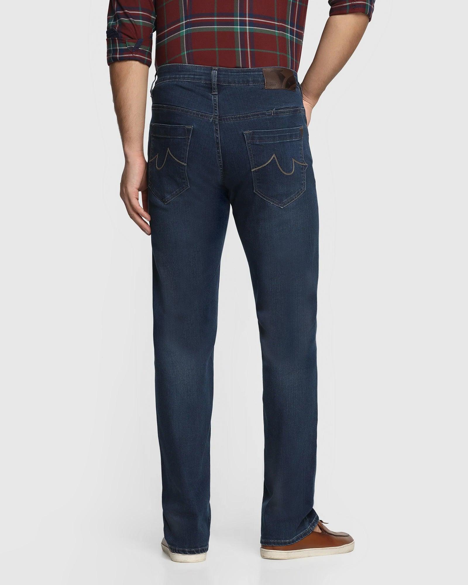 Super Clean Straight Comfort Duke Fit Indigo Jeans - Ted