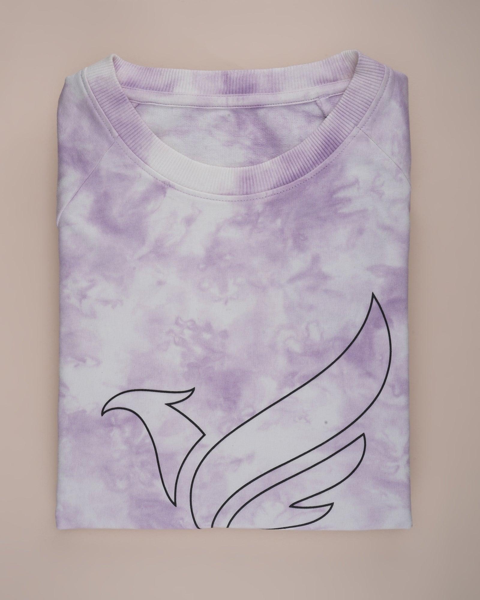 Lavender Printed Sweatshirt - Lettuce